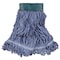 Rubbermaid Commercial Super Stitch Blend Mop Head, Medium, Cotton/Synthetic, Blue, PK6 FGD25206BL00 - alternate 1